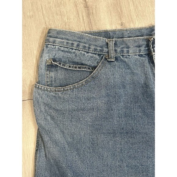 Chisholm Trail Jeans Mens 38x32 Regular Straight Blue Denim - Picture 2 of 12